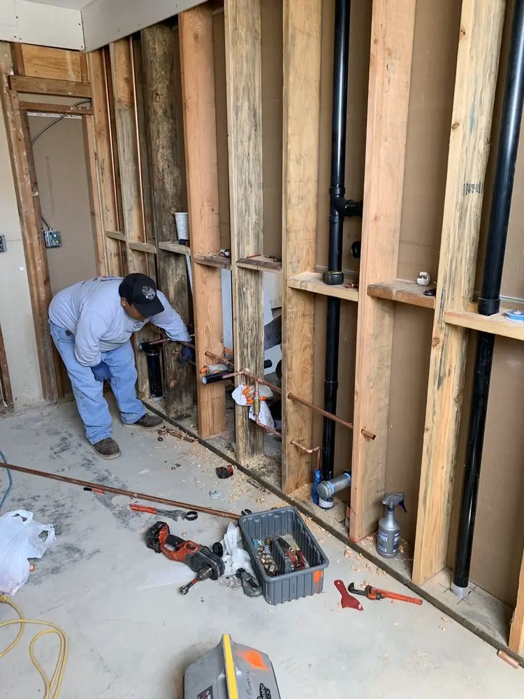 Commercial rough-in plumbing for Commercial Plumbing in Huntington Terrace